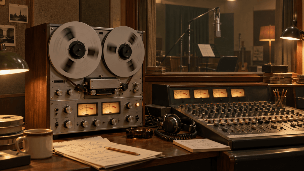 Abbey Road Studios in London where the Beatles recorded Rubber Soul
