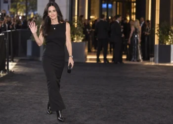 Courteney Cox attending the TIFF premiere of Evil Genius in September 2026