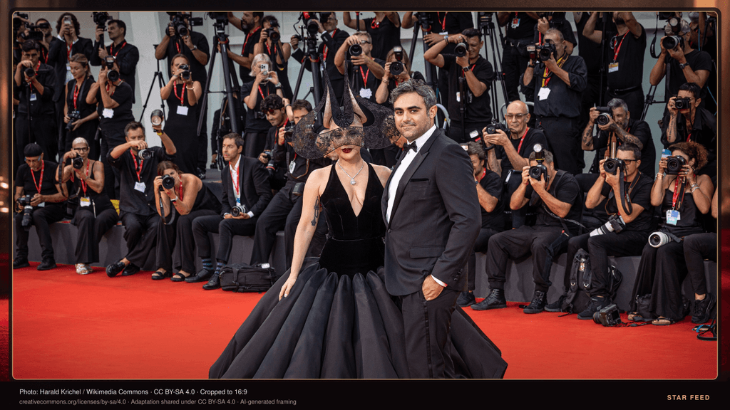 Lady Gaga and Michael Polansky together at the Venice Film Festival