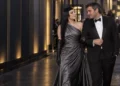 Lady Gaga and fiancé Michael Polansky attending a public event together