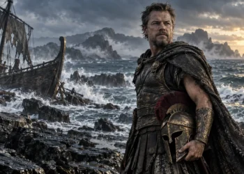 Matt Damon as Odysseus in Christopher Nolan’s The Odyssey