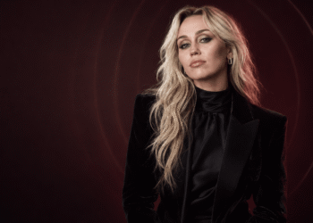 Miley Cyrus in an official promotional portrait for Bass Persuades