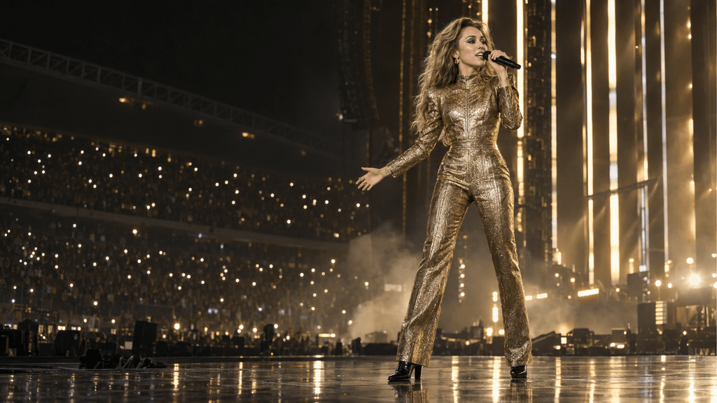 Miley Cyrus performing live onstage before her planned Hollywood Bowl return