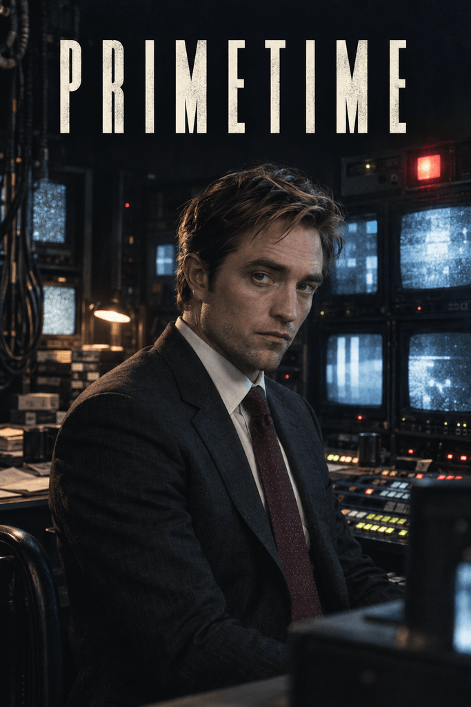 Official poster for Primetime starring Robert Pattinson as Chris Hansen