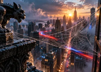 Tom Holland as Spider-Man in the record-breaking Spider-Man Brand New Day