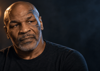 Mike Tyson speaking during an interview for the Netflix documentary TYSON