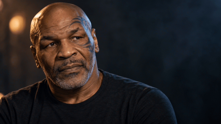 Mike Tyson speaking during an interview for the Netflix documentary TYSON