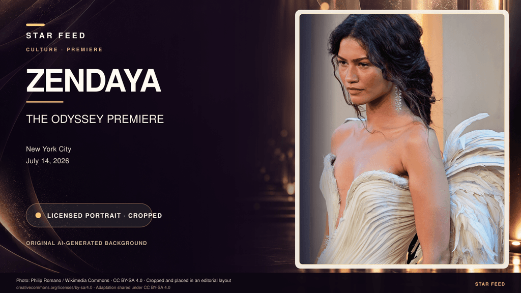 Zendaya attending a New York movie premiere in July 2026