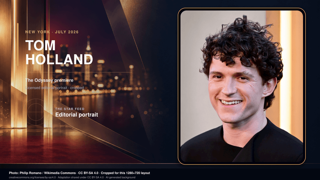 Tom Holland attending a New York movie premiere in July 2026